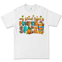 White My blood type is pumpkin spice Premium Tee - RanaPortraitStore