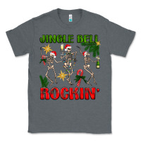 Charcoal Heather Jingle bell rockin' Classic Tee - NancyCooperArtShop