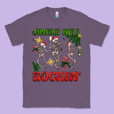 Jingle Bell Rockin' Classic Tee Designed By Nancycooperartshop