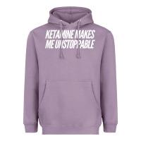 Lavender Ketamine  with Saying  Drugs Khole Dose Gift Idea Heavyweight Hoodie - minhPixels