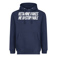 Navy Ketamine  with Saying  Drugs Khole Dose Gift Idea Heavyweight Hoodie - minhPixels