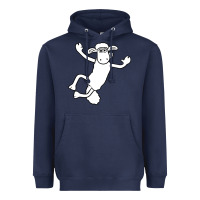Navy shaun the sheep Heavyweight Hoodie - minhPixels