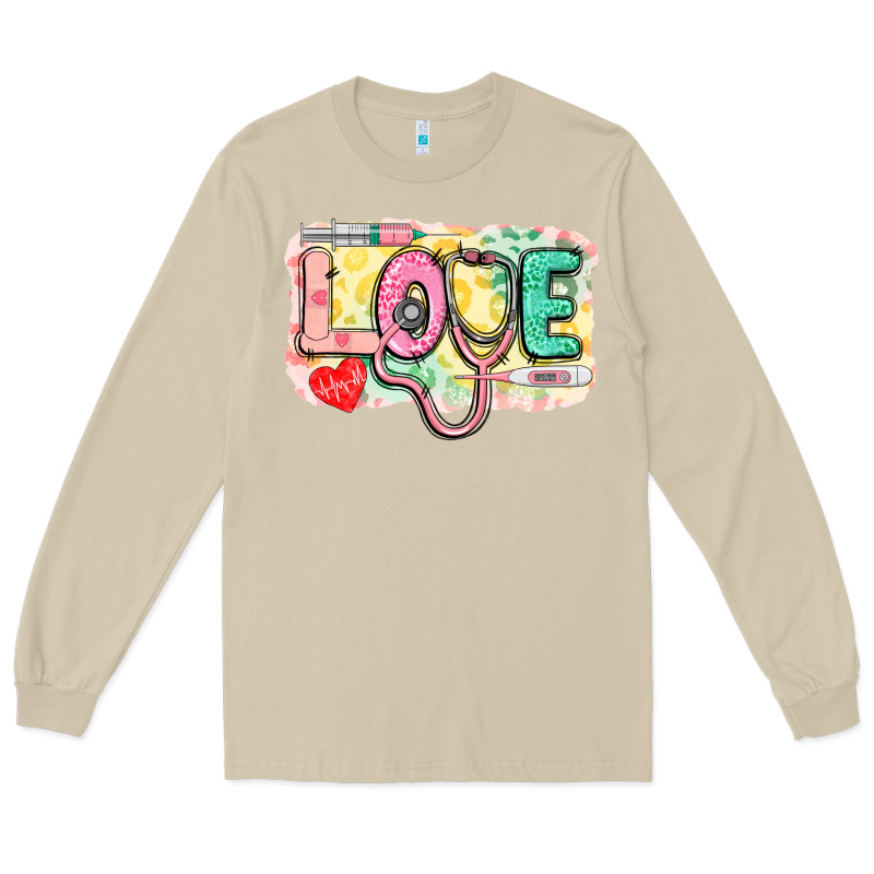 Love Nursing Leopard Long Sleeve Tee by CowGirlArtShop | Teevron