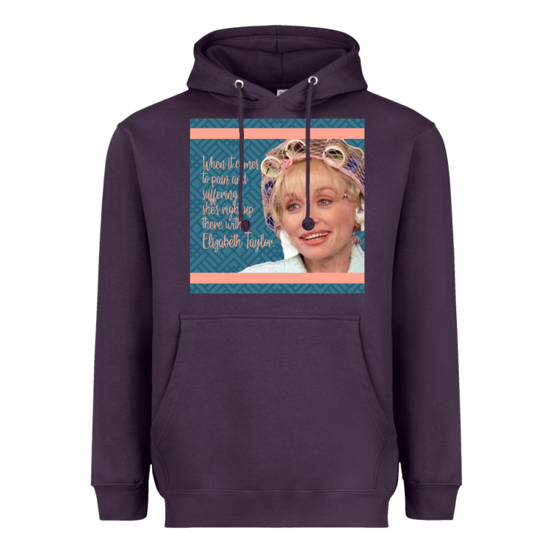 Truvy Steel Magnolias Suffering Funny Movie Quote Heavyweight Hoodie by minhPixels | Teevron