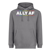 Storm Ally AF Pride Rainbow Shirt  Proud LGBTQ Ally TShirt Heavyweight Hoodie - minhPixels