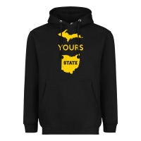 Black Up Yours State Of Ohio Funny Anti Oh Pro Michigan Meme Heavyweight Hoodie - minhPixels