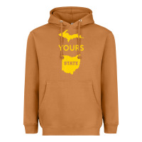 Meerkat Up Yours State Of Ohio Funny Anti Oh Pro Michigan Meme Heavyweight Hoodie - minhPixels