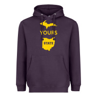 Plum Up Yours State Of Ohio Funny Anti Oh Pro Michigan Meme Heavyweight Hoodie - minhPixels