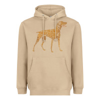 Mushroom Vizsla Dog Owner Funny Gift I Love My Vizsla Dog Vizsla Heavyweight Hoodie - minhPixels