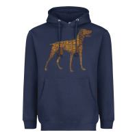 Vizsla Dog Owner Funny Gift I Love My Vizsla Dog Vizsla Heavyweight Hoodie | Teevron
