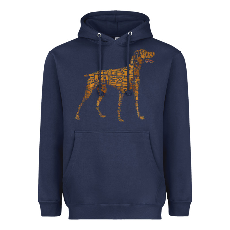 Vizsla Dog Owner Funny Gift I Love My Vizsla Dog Vizsla Heavyweight Hoodie by minhPixels | Teevron