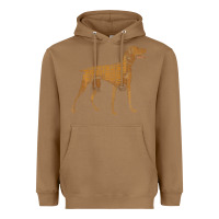 Toasted Coconut Vizsla Dog Owner Funny Gift I Love My Vizsla Dog Vizsla Heavyweight Hoodie - minhPixels