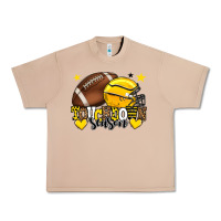 Burro Touchdown season American Football yellow team Urban Heavy Tee - HowdyJamesFarm