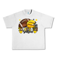 Lunar Rock Touchdown season American Football yellow team Urban Heavy Tee - HowdyJamesFarm