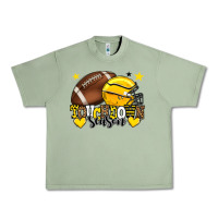 Touchdown Season American Football Yellow Team Urban Heavy Tee | Teevron