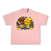 Salmon Touchdown season American Football yellow team Urban Heavy Tee - HowdyJamesFarm