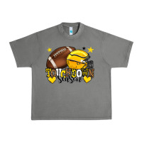 Tornado Touchdown season American Football yellow team Urban Heavy Tee - HowdyJamesFarm