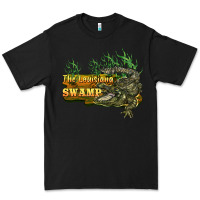 Black the louisiana swamp Premium Tee - BarkalooDesign