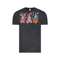 Vintage Black Easter gnomies Easter Day Vintage Tee - HowdyJamesFarm