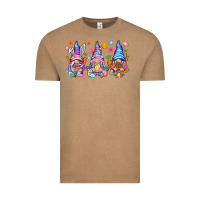 Vintage Coffee Easter gnomies Easter Day Vintage Tee - HowdyJamesFarm