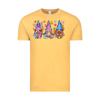 Vintage Mustard Easter gnomies Easter Day Vintage Tee - HowdyJamesFarm