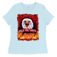 Baby Blue Eagle Fang Karate Ladies Tee - Bettercallsaul