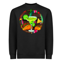 Black hispanic heritage month round earrings 2 Heavyweight Sweatshirt - BundleAndBundleShop