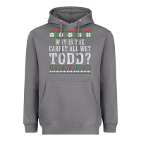 Storm Why Is The Carpet All Wet Todd Ugly Sweater Funny Gift Heavyweight Hoodie - minhPixels