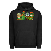 Pigment Black cactus coffee cups Urban Hoodie - AdoDesignShop