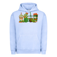 Pigment Grape Ice cactus coffee cups Urban Hoodie - AdoDesignShop