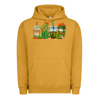 Pigment Peanut Butter cactus coffee cups Urban Hoodie - AdoDesignShop