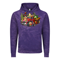 Cloud Purple cinco de mayo truck Vintage Hoodie - CowGirlArtShop