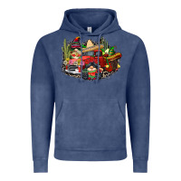 Vintage Denim cinco de mayo truck Vintage Hoodie - CowGirlArtShop