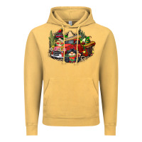 Vintage Mustard cinco de mayo truck Vintage Hoodie - CowGirlArtShop