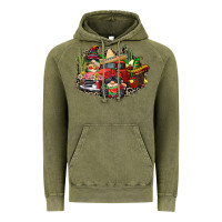 Vintage Olive cinco de mayo truck Vintage Hoodie - CowGirlArtShop