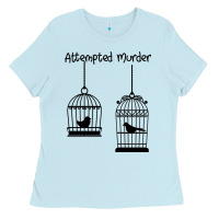 Baby Blue Attempted Murder Ladies Tee - Bettercallsaul
