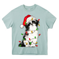 Arona christmas shih tzu dog Heavy Core Tee - LillyAllenDesigns