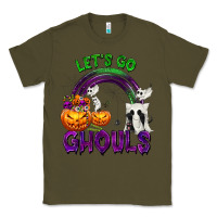 Army Green Let's Go Ghouls Classic Tee - texasbilliewilder
