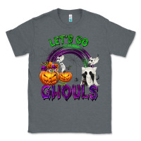 Charcoal Heather Let's Go Ghouls Classic Tee - texasbilliewilder