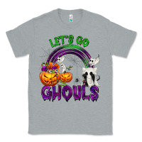 Heather Grey Let's Go Ghouls Classic Tee - texasbilliewilder