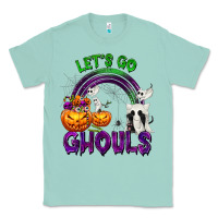Seafoam Let's Go Ghouls Classic Tee - texasbilliewilder