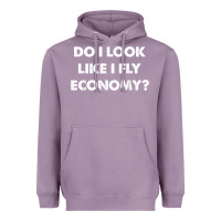Lavender do i look like i fly economy air travel first class traveler t shirt Heavyweight Hoodie - minhPixels