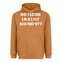 Meerkat do i look like i fly economy air travel first class traveler t shirt Heavyweight Hoodie - minhPixels