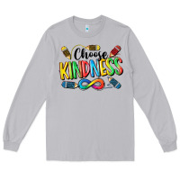 Moon Dust Chose Kindness Autism Long Sleeve Tee - CowGirlArtShop