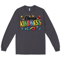 Smoke Chose Kindness Autism Long Sleeve Tee - CowGirlArtShop