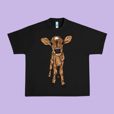Baby Cow Urban Heavy Tee Designed By Howdyjamesfarm