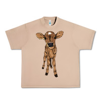 Burro Baby cow Urban Heavy Tee - HowdyJamesFarm