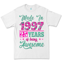 White made in 1997, 25 years of being awesome Premium Tee - Jasminsmagicworld
