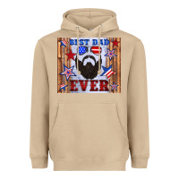Mushroom best dad ever american flag Heavyweight Hoodie - Artiststas