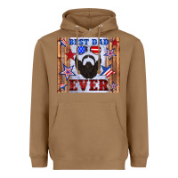 Toasted Coconut best dad ever american flag Heavyweight Hoodie - Artiststas